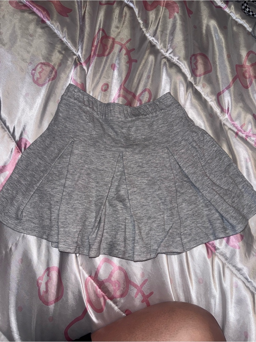 Carter's Gray Circle Skater Skirt